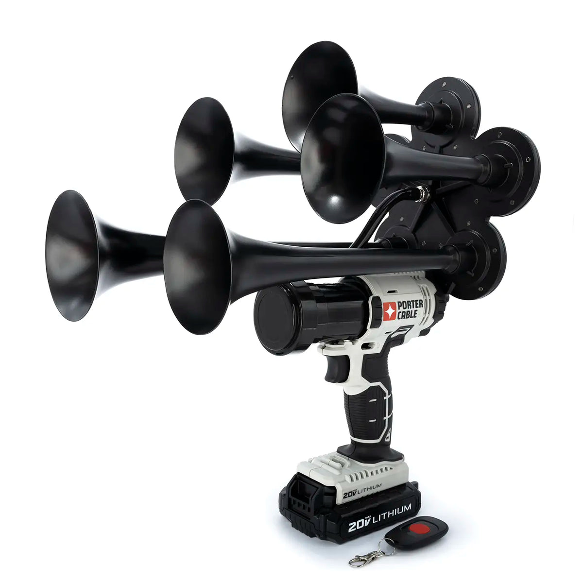 Train Horn for Porter Cable Batteries - Penta (5-Trumpet Model)