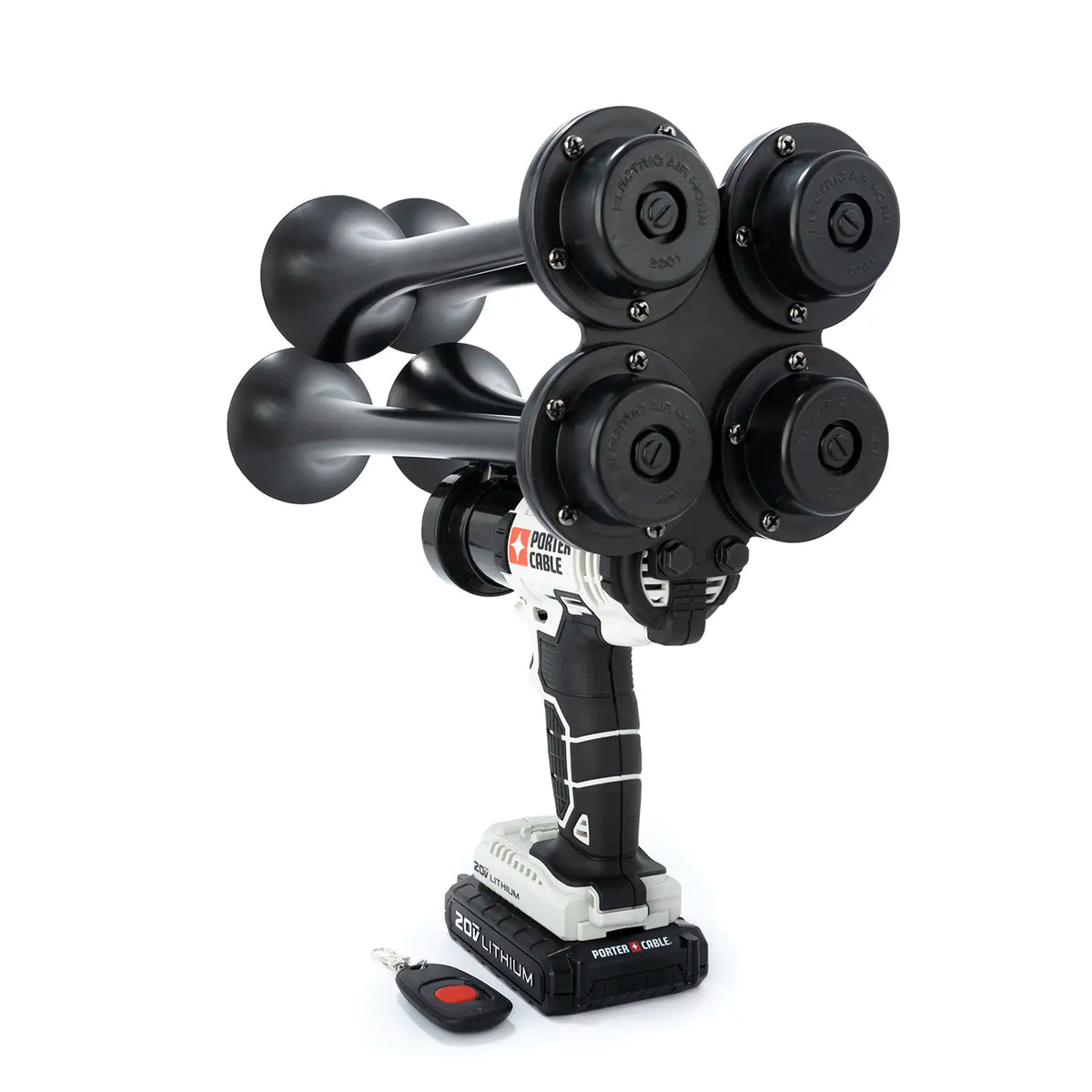 Train Horn for Porter Cable Batteries - Quad Pro