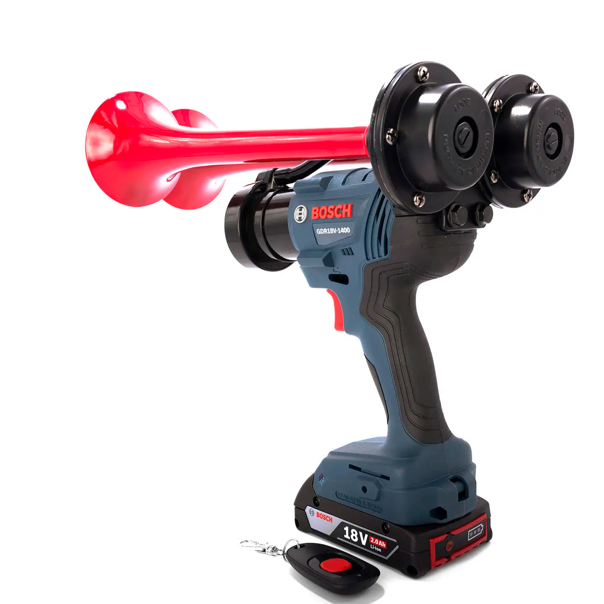 Train Horn for Bosch Batteries - Dual