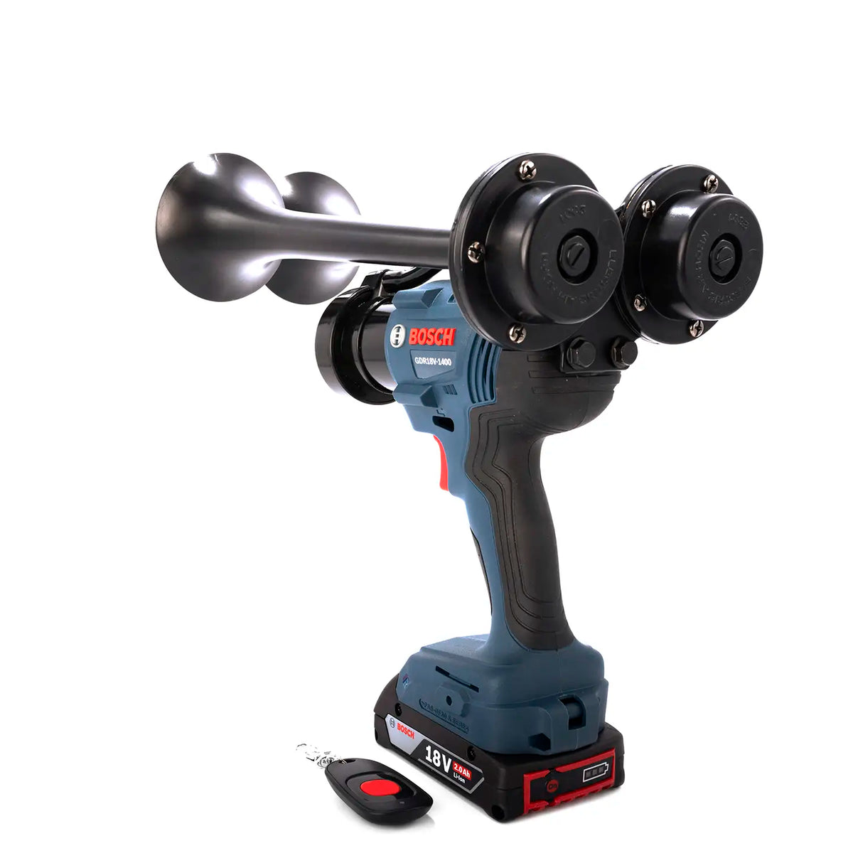 Train Horn for Bosch Batteries - Dual