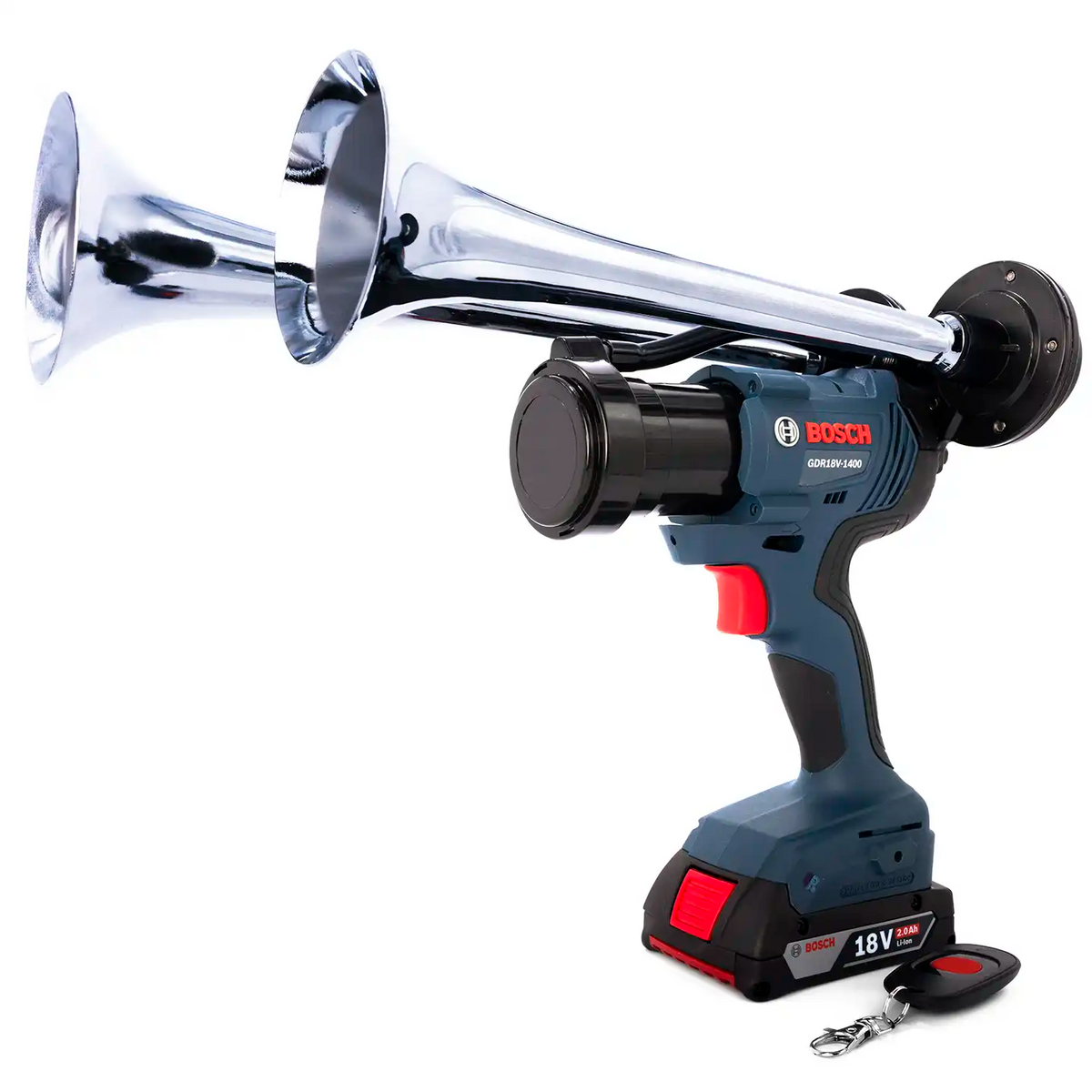 Train Horn for Bosch Batteries - Dual