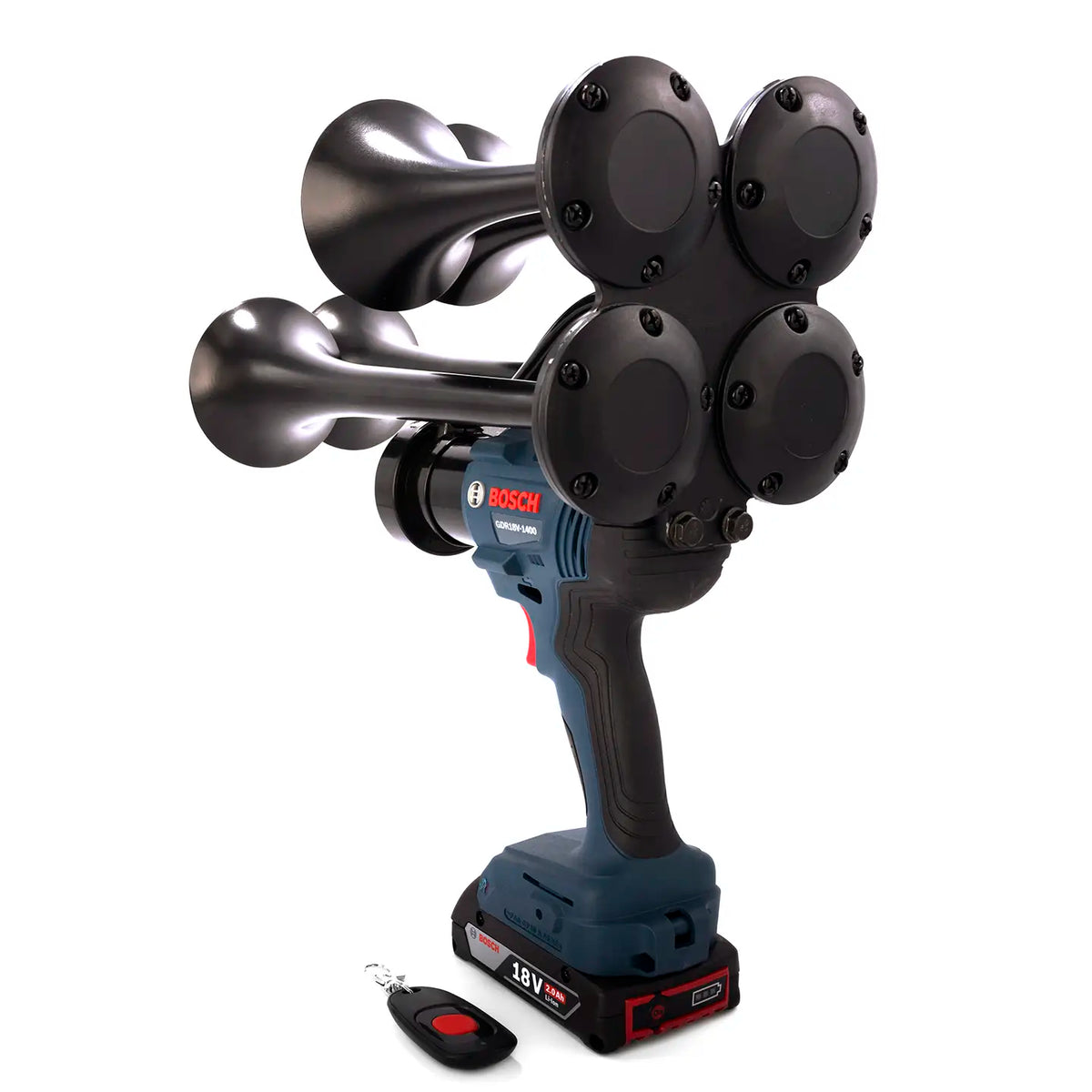 Train Horn for Bosch Batteries - Quad