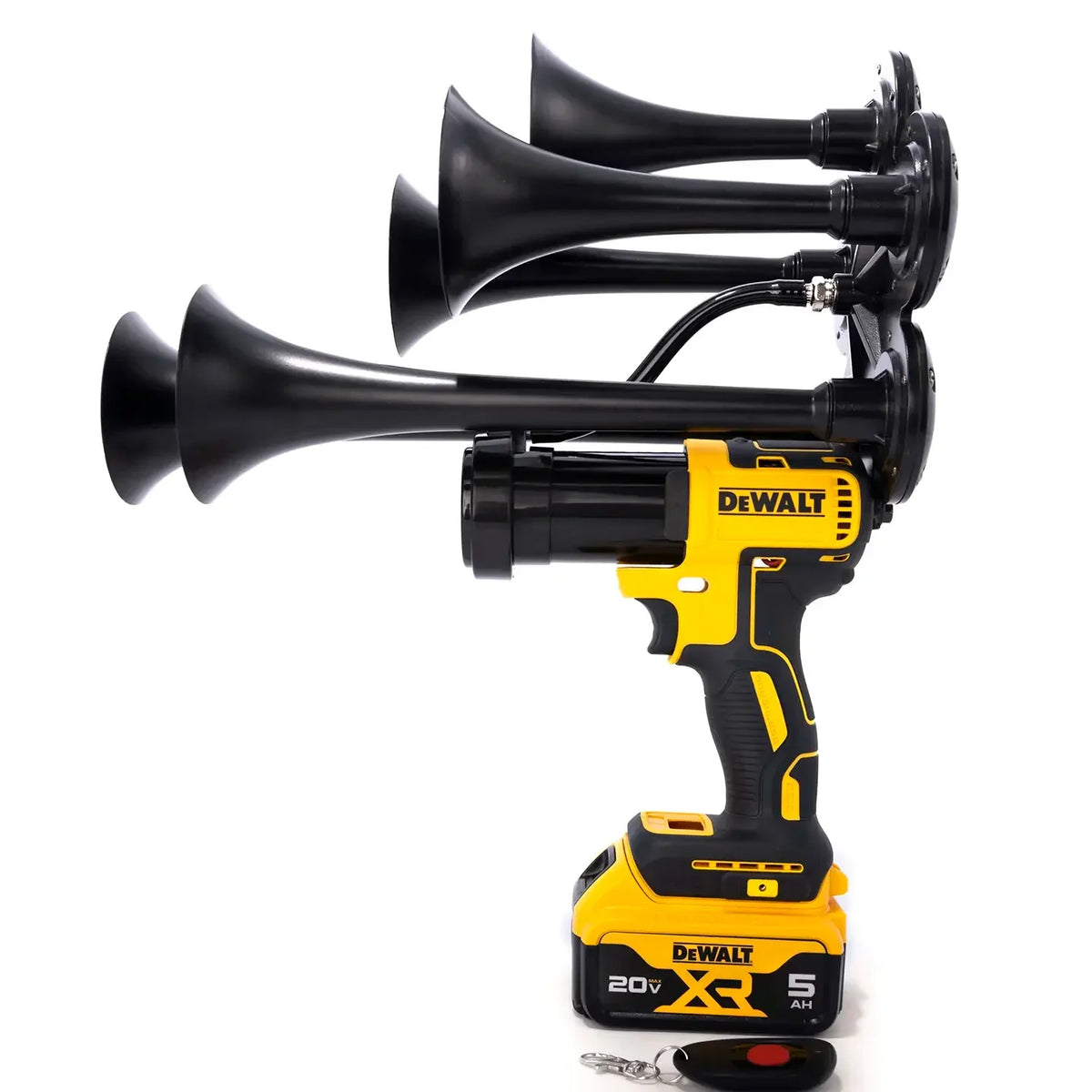 Train Horn for DeWalt Batteries - Penta (5-Trumpet Model)