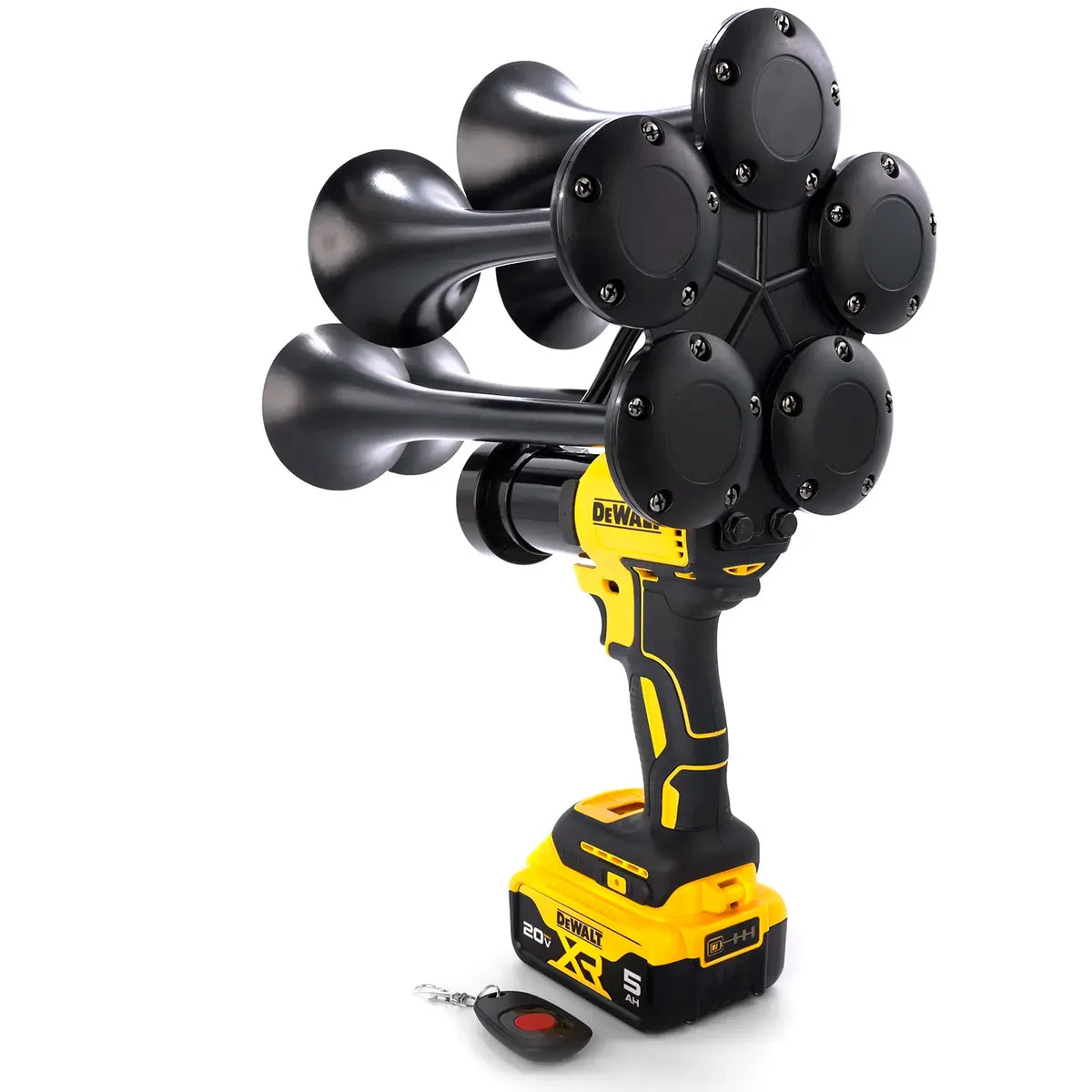 Train Horn for DeWalt Batteries - Penta (5-Trumpet Model)