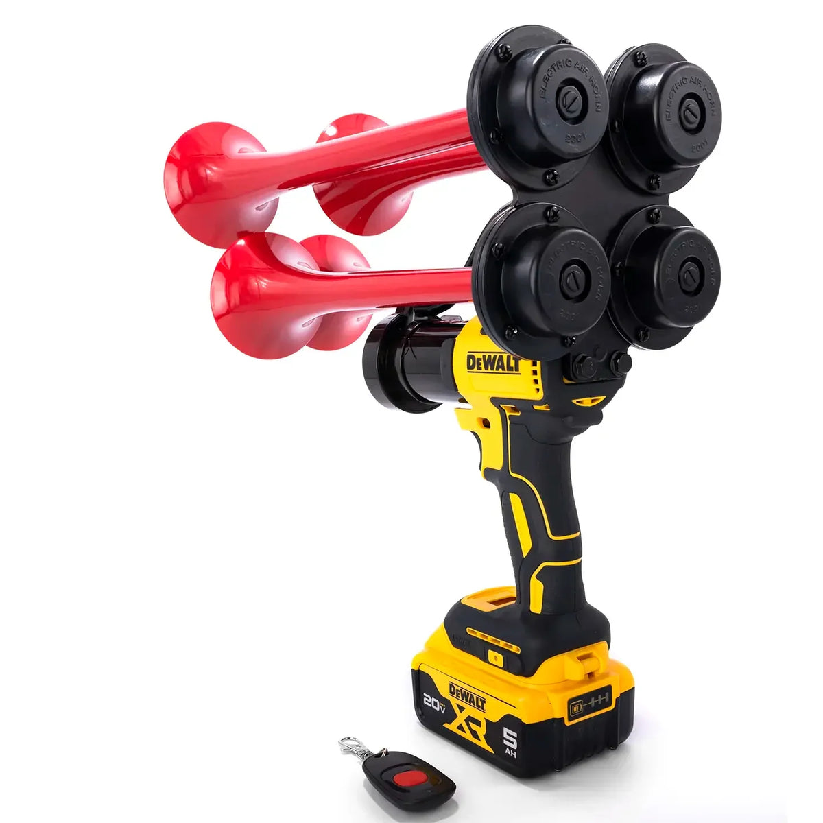 Train Horn for DeWalt Batteries – Quad Pro