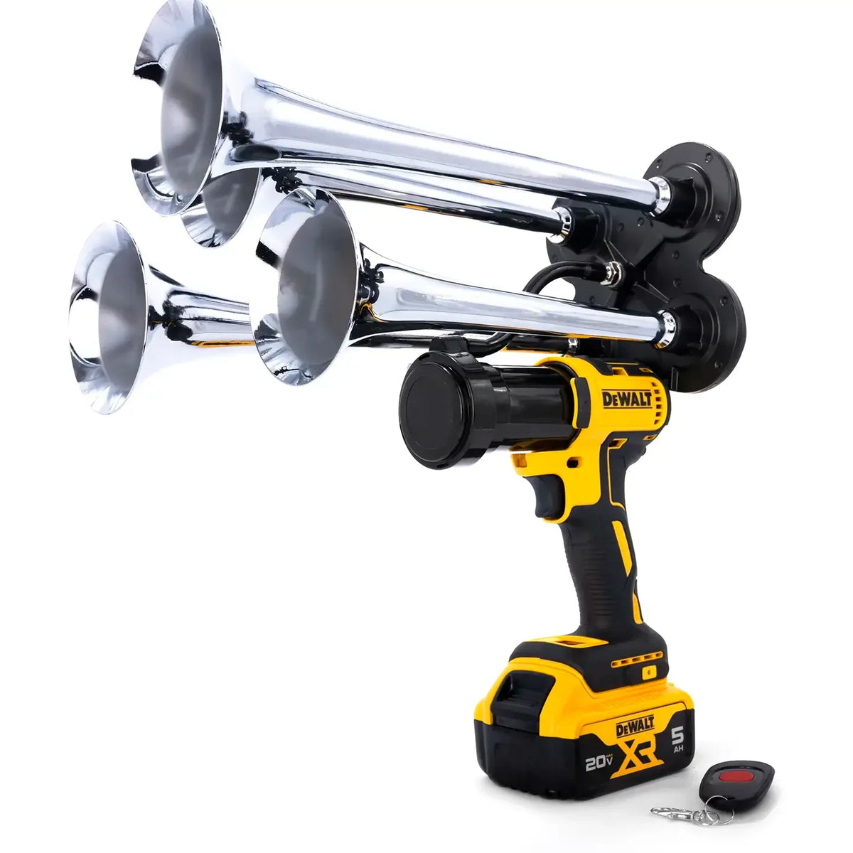 Train Horn for DeWalt Batteries – Quad Pro