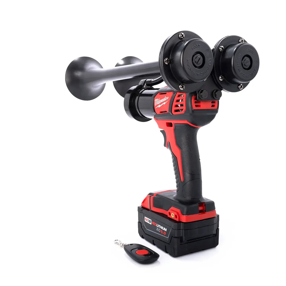 Train Horn for Milwaukee Batteries – Dual