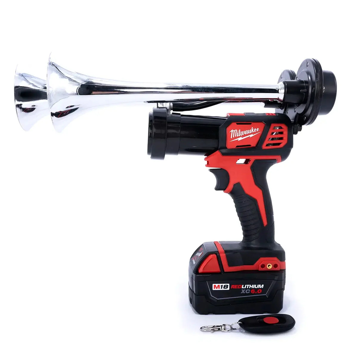 Train Horn for Milwaukee Batteries – Dual