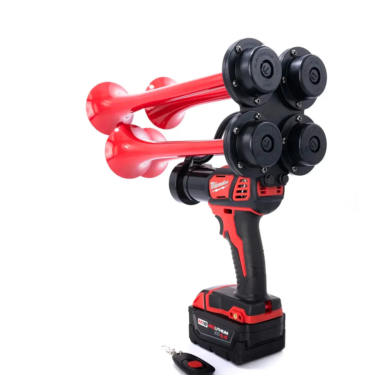 Train Horn for Milwaukee Batteries – Quad Pro