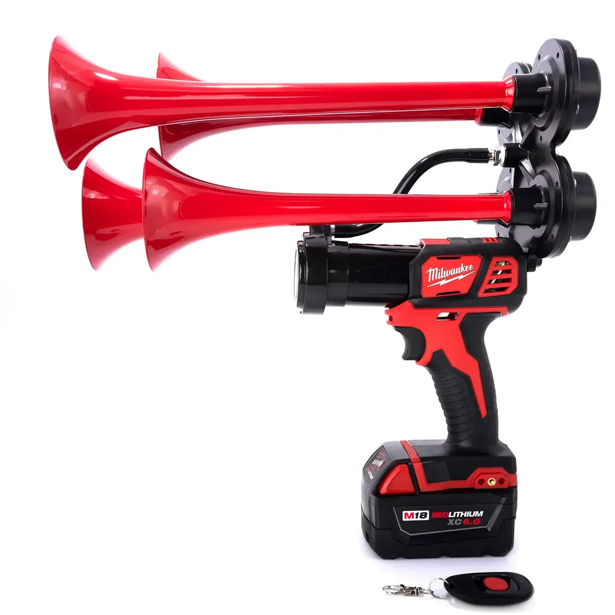 Train Horn for Milwaukee Batteries – Quad Pro