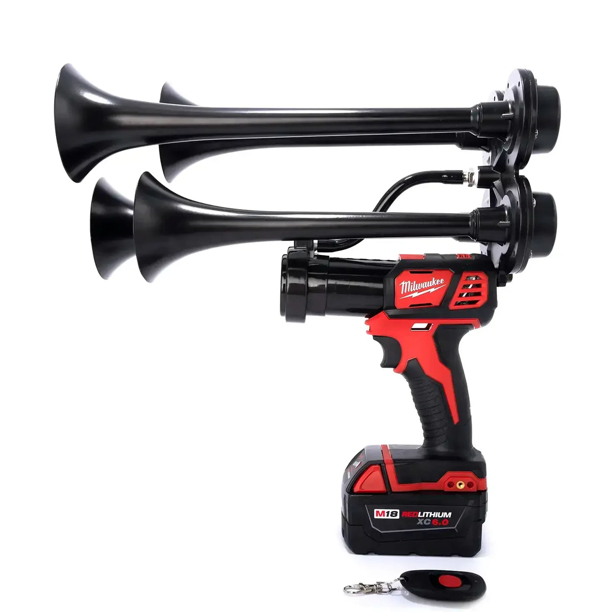 Train Horn for Milwaukee Batteries – Quad Pro