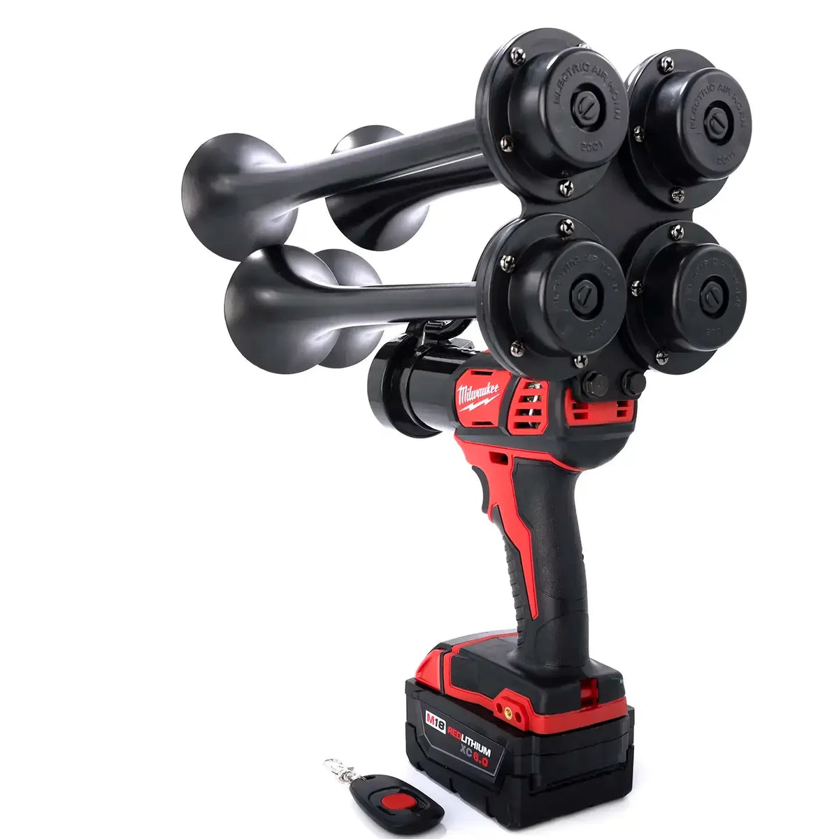 Train Horn for Milwaukee Batteries – Quad Pro