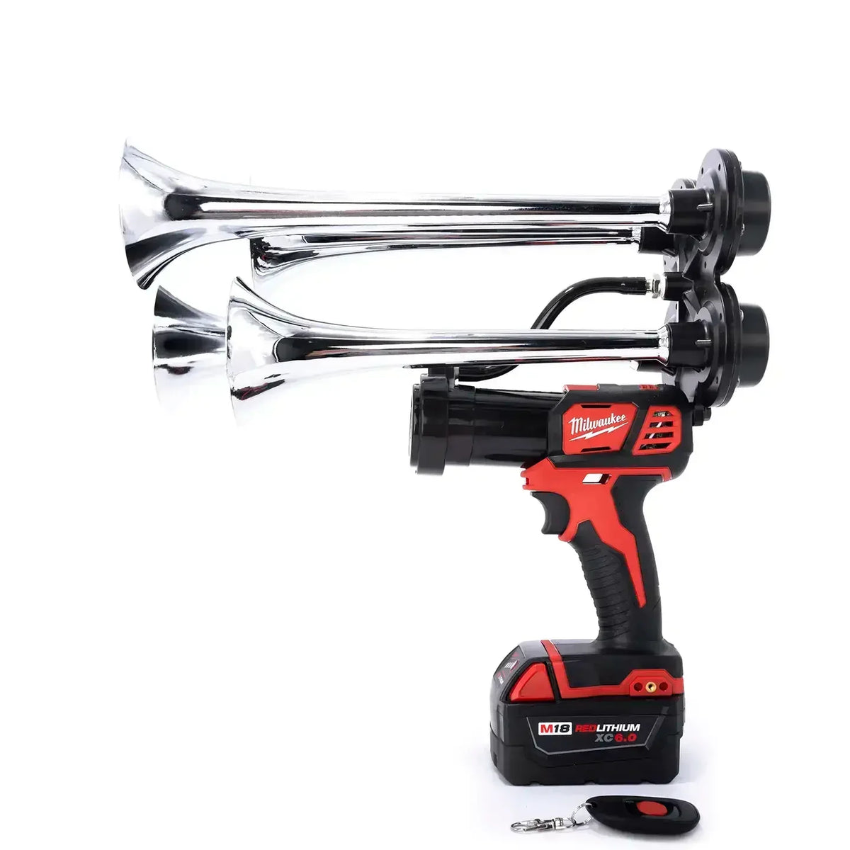 Train Horn for Milwaukee Batteries – Quad Pro