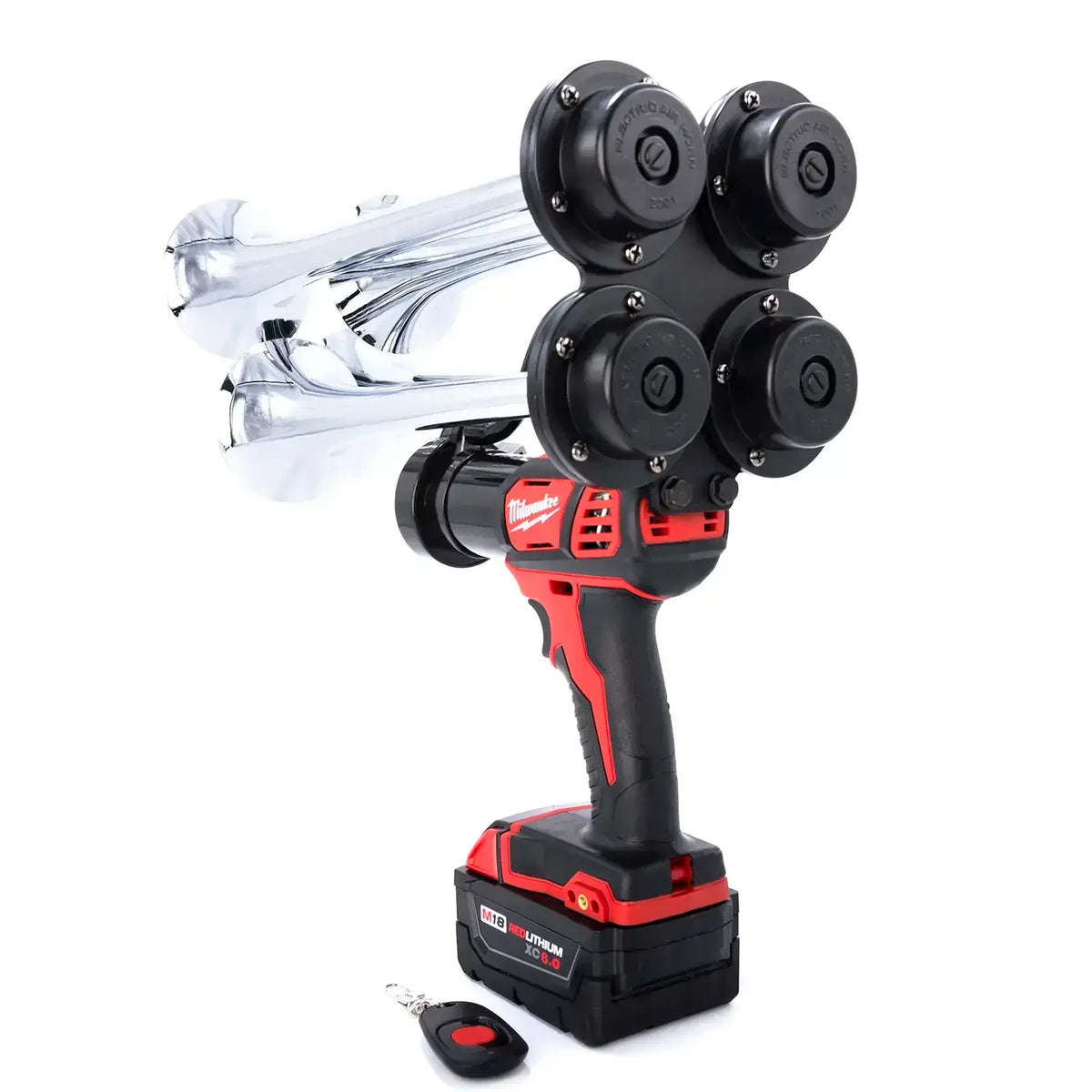 Train Horn for Milwaukee Batteries – Quad Pro
