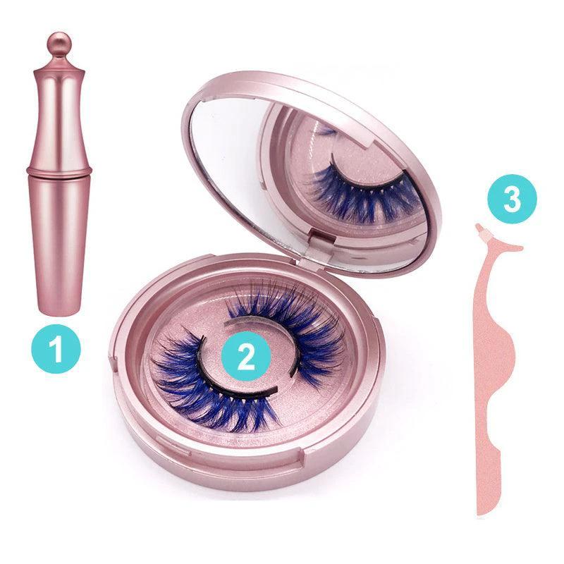 Glamour Lash Co. Magnetic False Eyelashes Set – Effortless Glam for Stunning Eyes