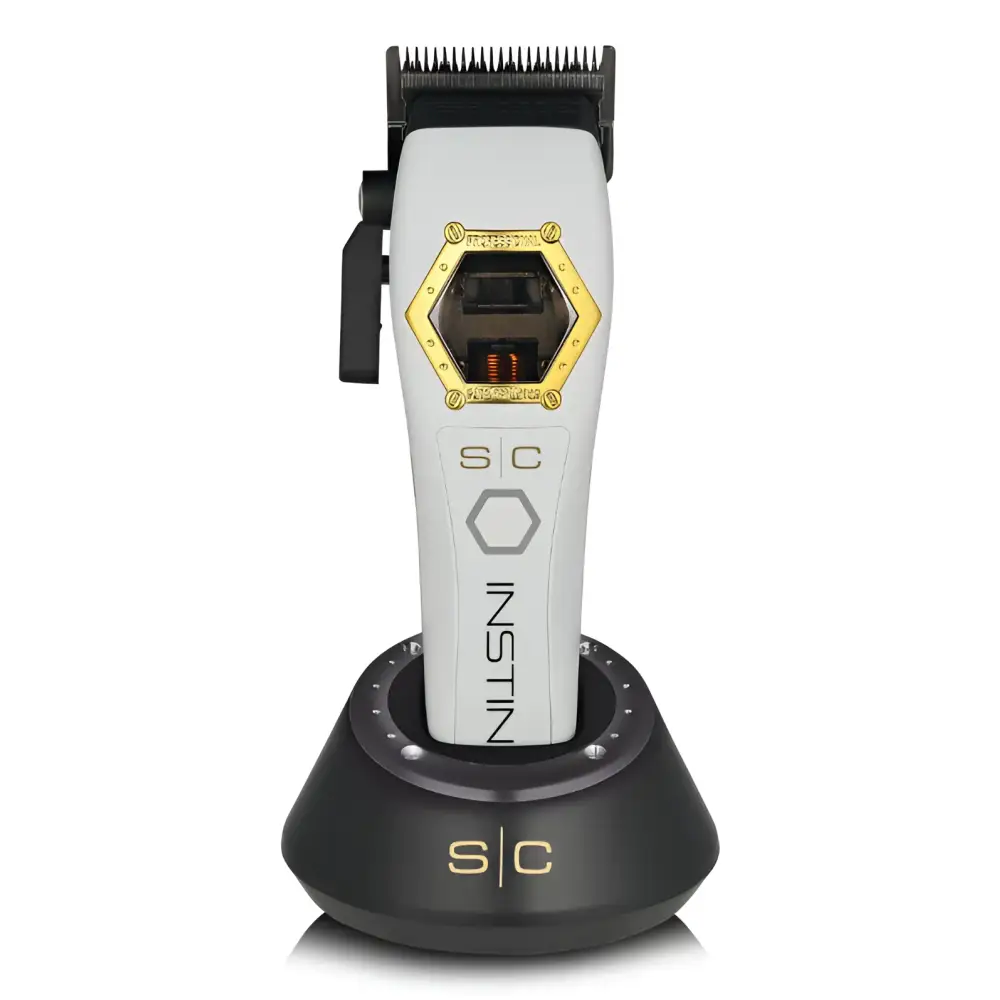 Stylecraft Instinct Metal Clipper SC611M Pro Precision With IN2 Vector Motor For Barbers And Stylists