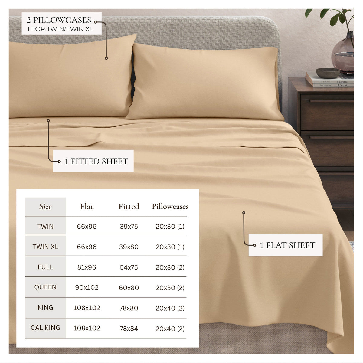 4-Piece Jersey Sheet - Carmen Collection