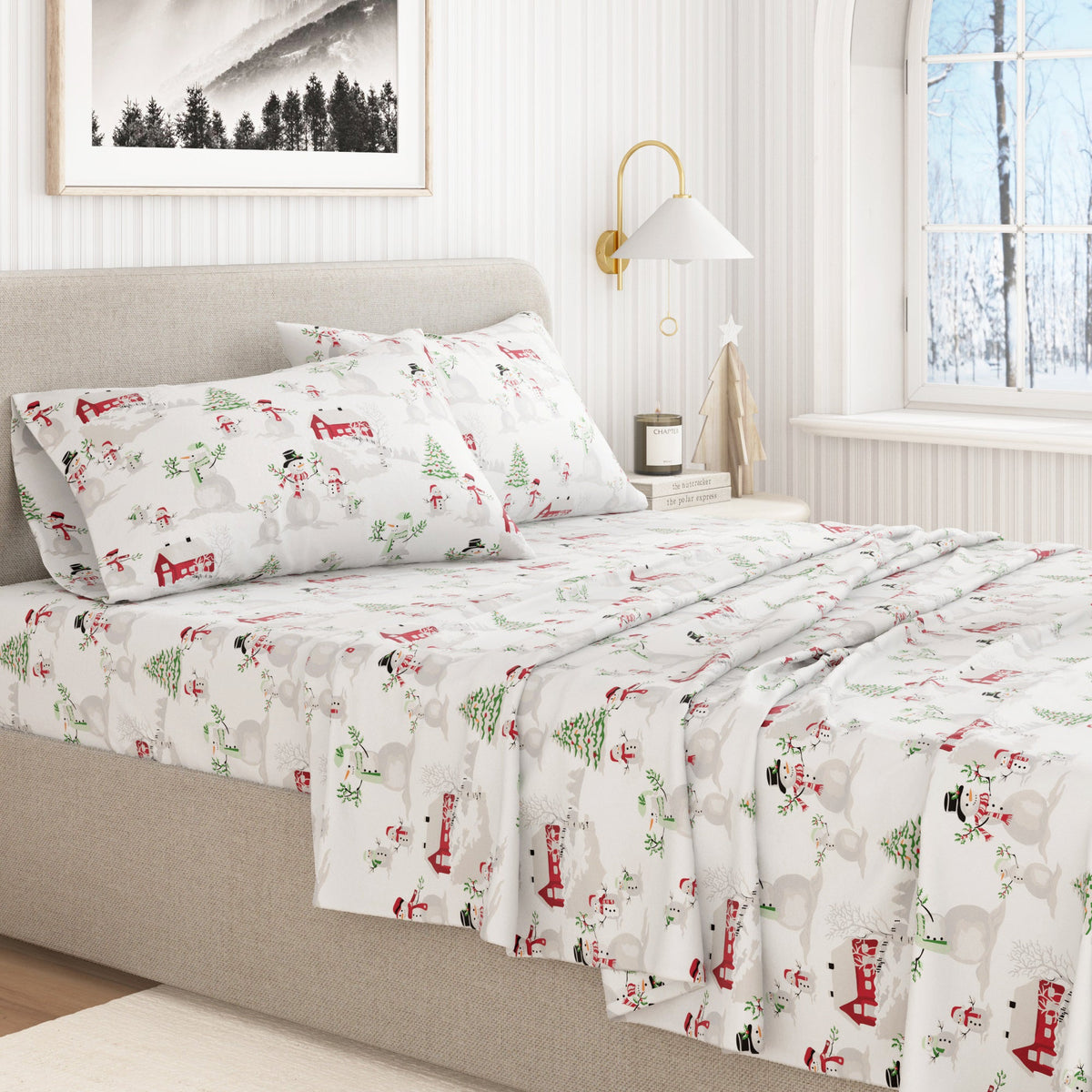 4-Piece Turkish Cotton Flannel Sheet - Stratton Collection