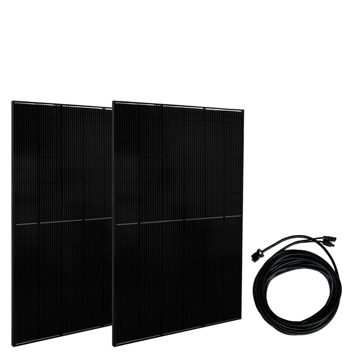 Nature’s Generator Powerhouse with Solar Panel and Transfer Switch