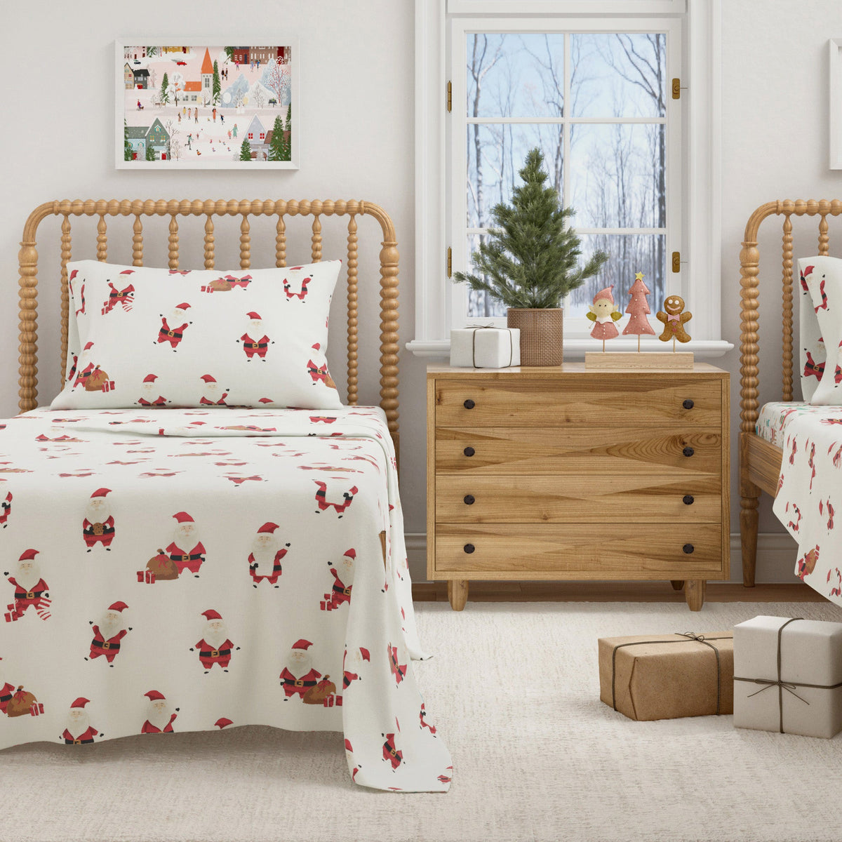 4-Piece Turkish Cotton Flannel Sheet - Whittaker Collection