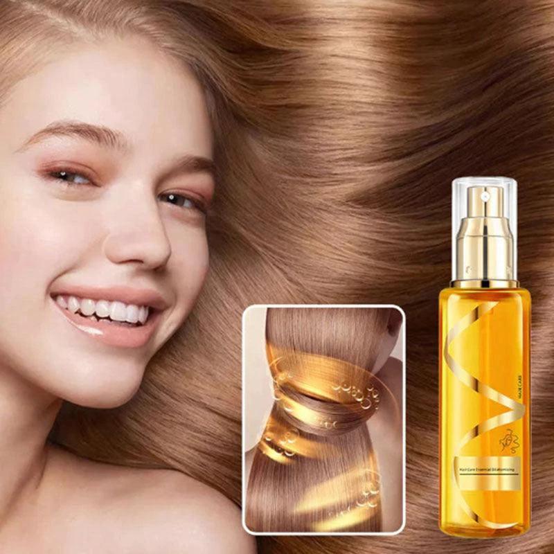 Perfume Soft Hair Care Oil - Nourishing Anti-Static Spray for Frizz-Free, Hydrated Locks