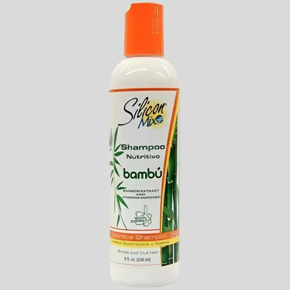 Silicon Mix Shampoo Nutritive Bamboo For All Hair Types With Bamboo Extract And Vitamin Complex