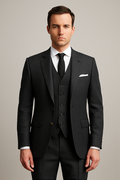 3 Piece Suit - Charcoal Grey