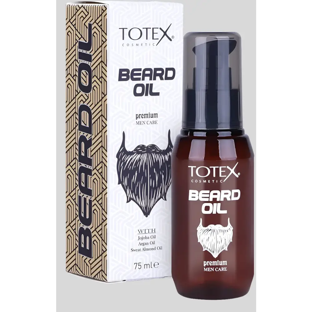 Totex Cosmetic Beard Oil For Men Hydrates Skin, Softens Beard And Boosts Vitality