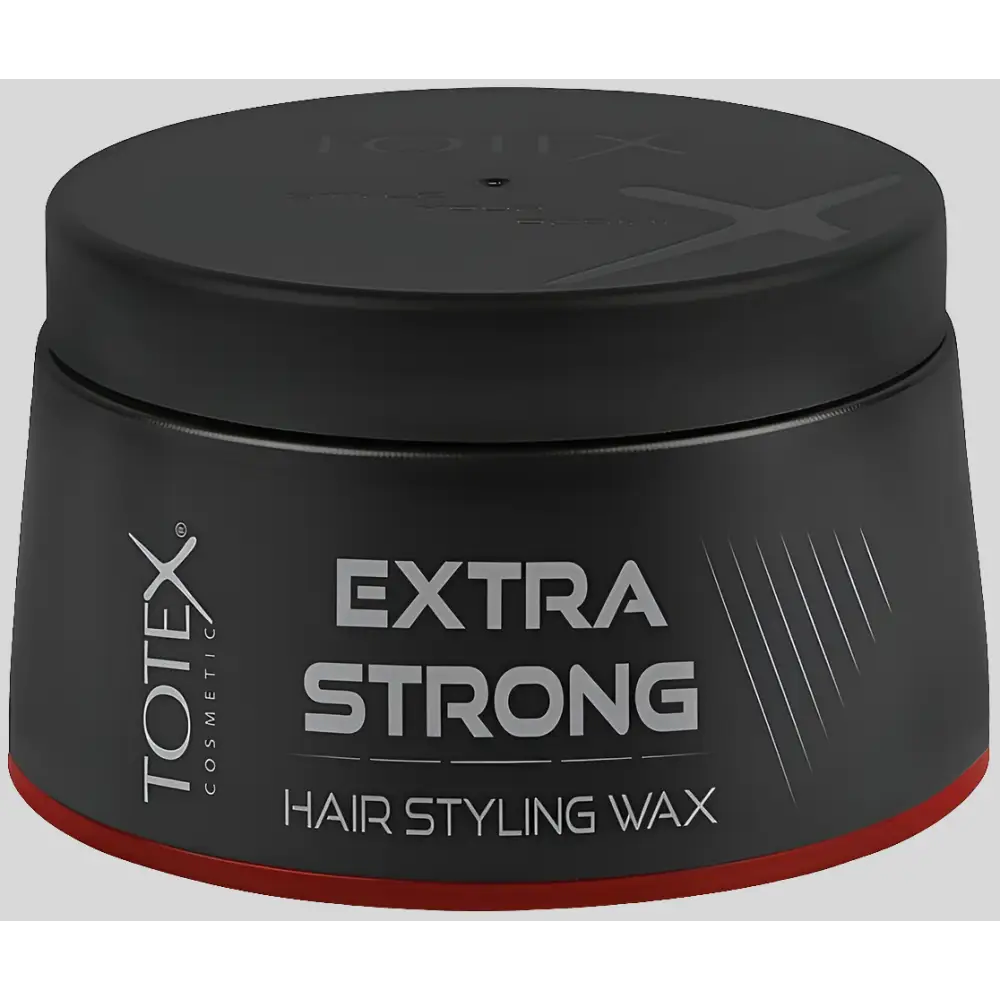 Totex Cosmetic Extra Strong Hair Wax For Men Non Sticky Residue Free Hold That Lasts All Day