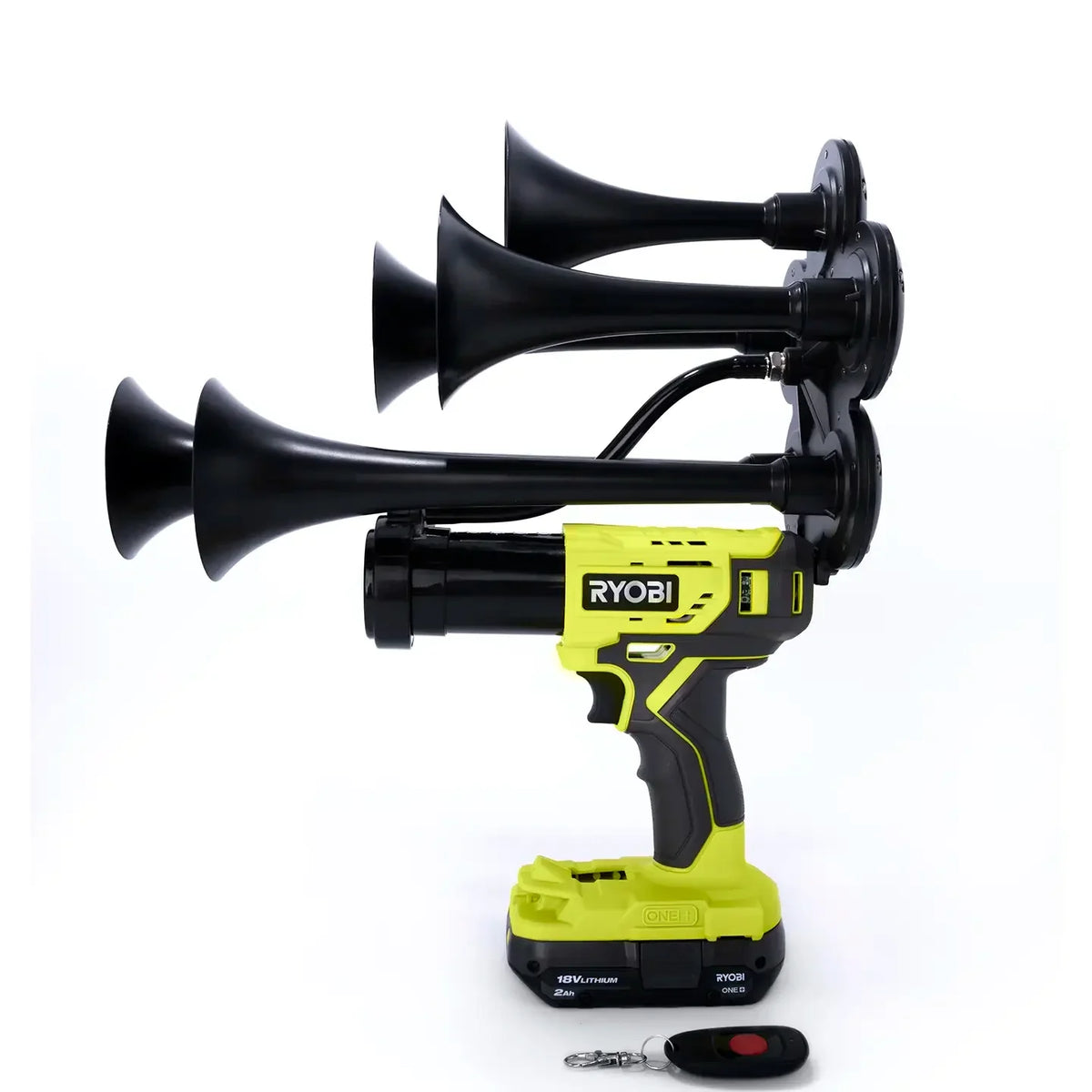 Train Horn for Ryobi Batteries – Penta (5-Trumpet Model)