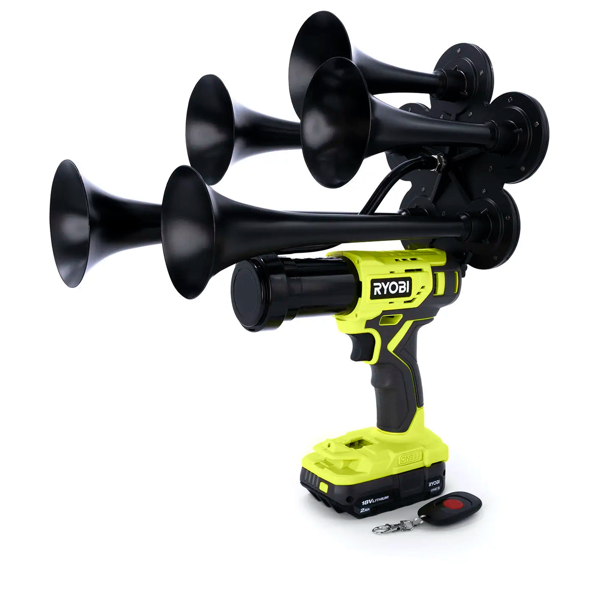 Train Horn for Ryobi Batteries – Penta (5-Trumpet Model)