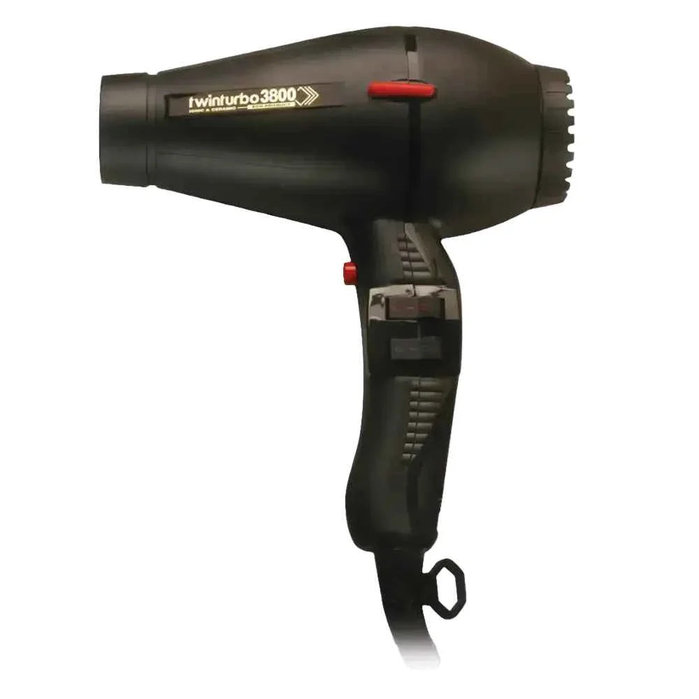 Turbo Power Twin Turbo 3800 Hair Dryer Ceramic Heating for Stable Heat and Fast Styling for All Hair Types