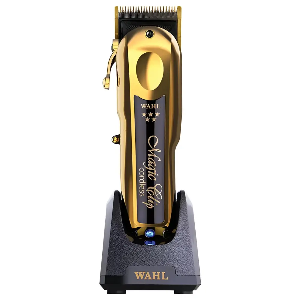 Wahl Gold Magic Clip Cordless Clipper 5 Star Limited Edition Premium Precision Tool For Professional Barbers